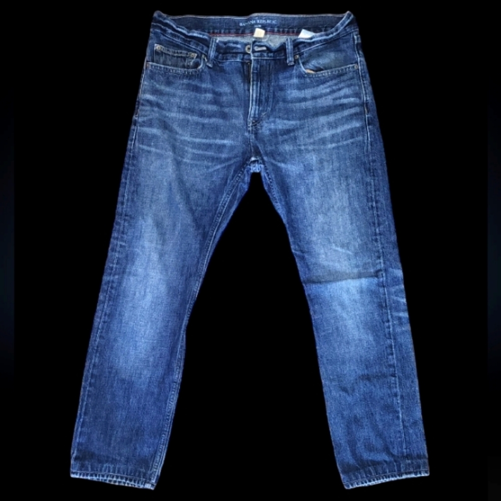 Banana Republic, Basic Slim Fit Jeans, Size: 33x32